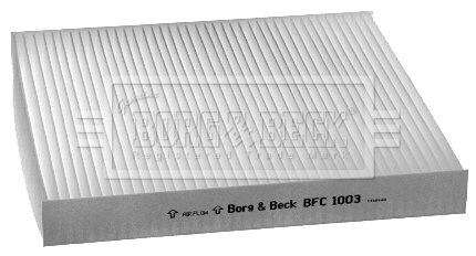 BORG & BECK Фильтр, воздух во внутренном пространстве BFC1003